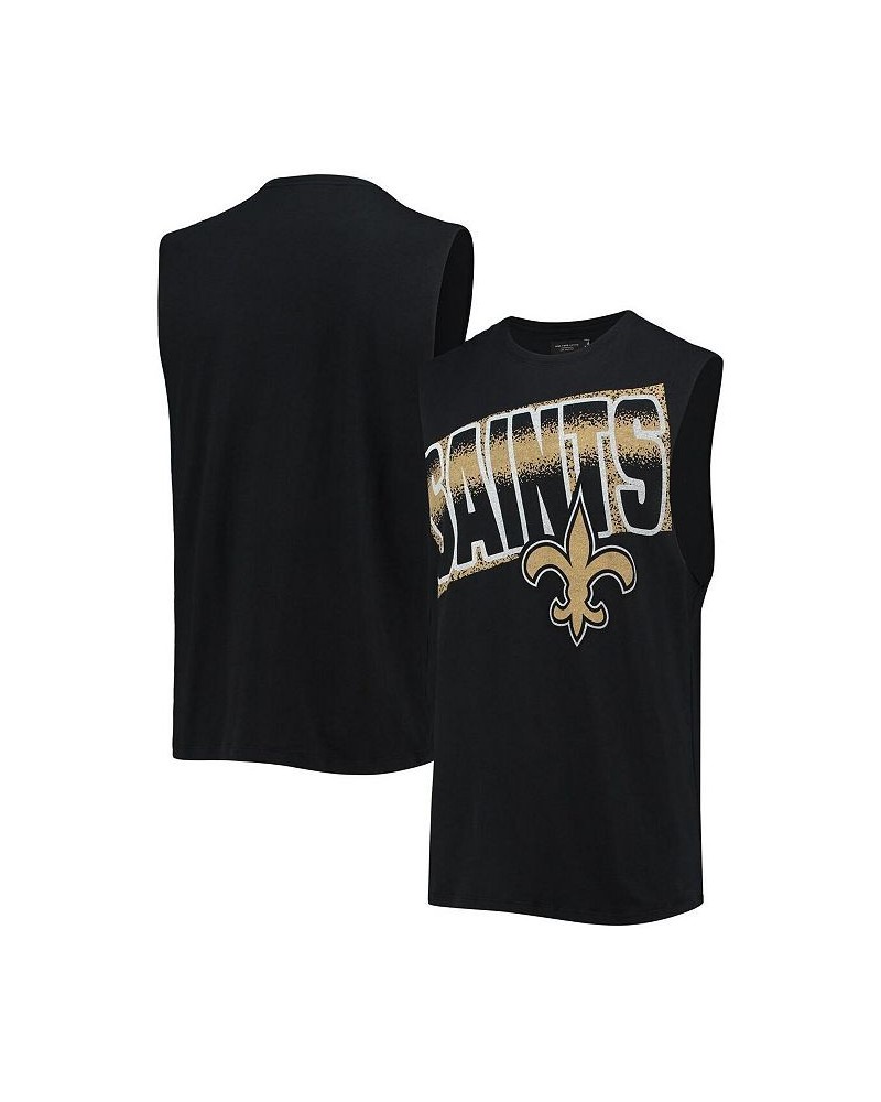 Men's Black New Orleans Saints Muscle Tank Top $18.90 T-Shirts