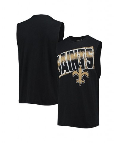 Men's Black New Orleans Saints Muscle Tank Top $18.90 T-Shirts