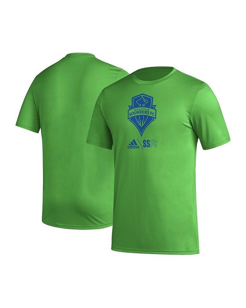 Men's Rave Green Seattle Sounders FC FC Icon T-shirt $18.45 T-Shirts