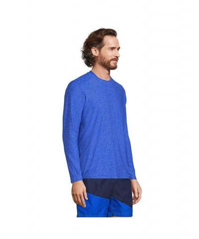 Men's Long Sleeve UPF 50 Swim Tee Rash Guard PD04 $29.12 Swimsuits