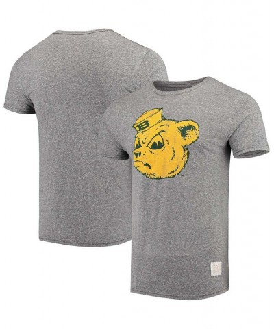 Men's Heather Gray Baylor Bears Vintage-Like Sailor Bear Tri-Blend T-shirt $26.99 T-Shirts