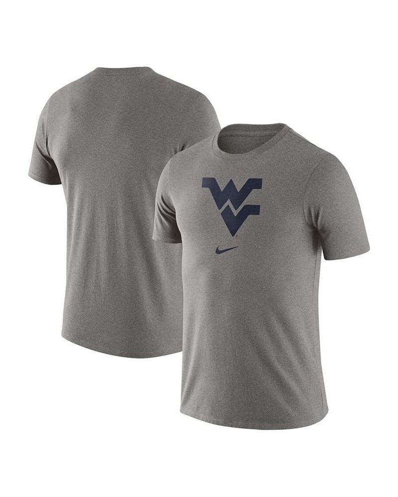 Men's Heathered Gray West Virginia Mountaineers Essential Logo T-shirt $18.00 T-Shirts