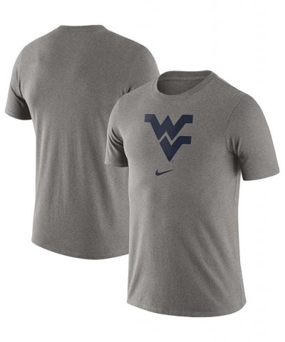 Men's Heathered Gray West Virginia Mountaineers Essential Logo T-shirt $18.00 T-Shirts