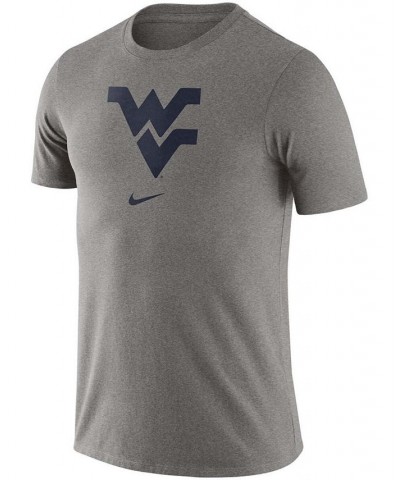 Men's Heathered Gray West Virginia Mountaineers Essential Logo T-shirt $18.00 T-Shirts