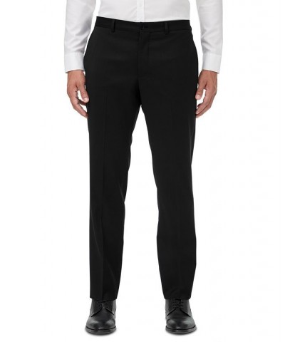 Armani Exchange Men's Slim-Fit Black Solid Suit Separate Pants $80.50 Suits