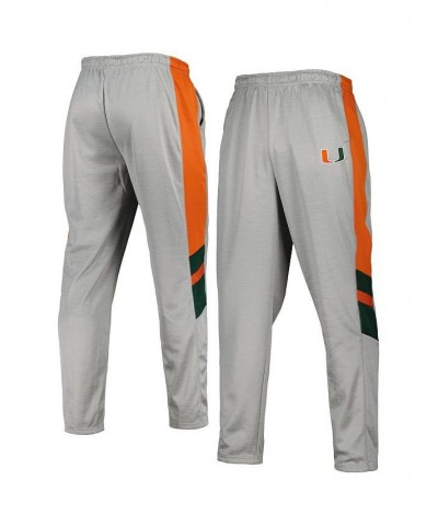 Men's Heathered Gray and Orange Miami Hurricanes Bushwood Pants $31.19 Pants