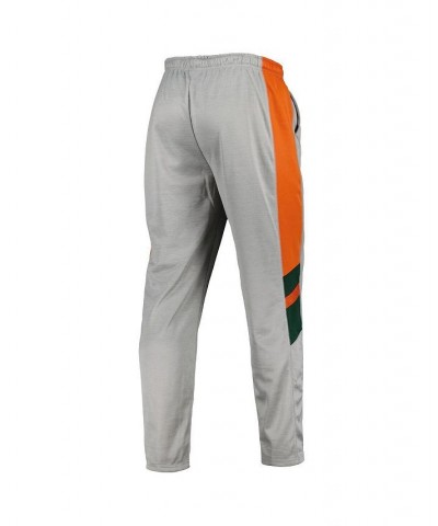 Men's Heathered Gray and Orange Miami Hurricanes Bushwood Pants $31.19 Pants