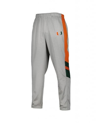 Men's Heathered Gray and Orange Miami Hurricanes Bushwood Pants $31.19 Pants