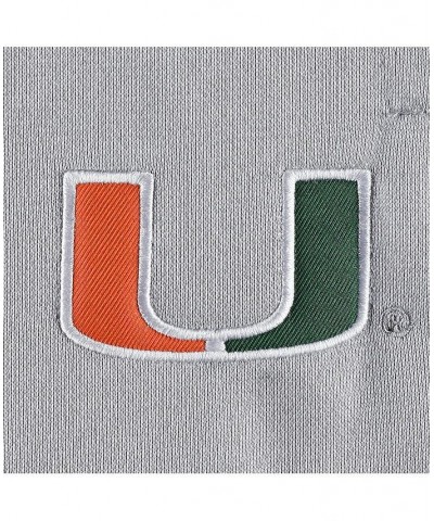 Men's Heathered Gray and Orange Miami Hurricanes Bushwood Pants $31.19 Pants