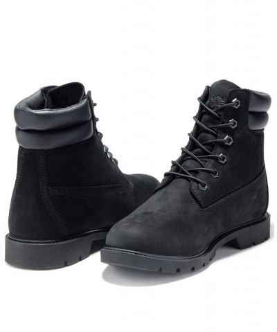 Women's Linden Wood Waterproof Lug Sole Booties Black $49.00 Shoes